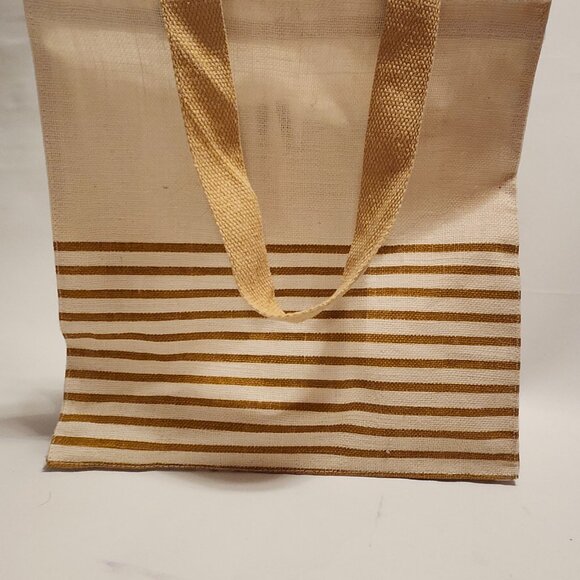 IRWIN Cabinet Works Burlap Tote Bag LARGE - Picture 3 of 3